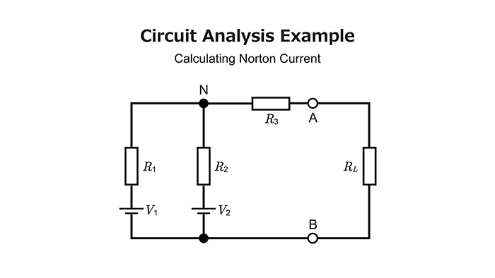 Concrete Example of Circuit Analysis (Calculating Norton Current)